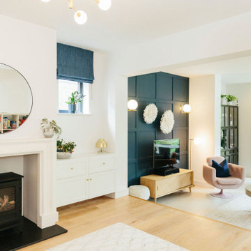 1930's doer-upper transformed into a beautiful modern family home