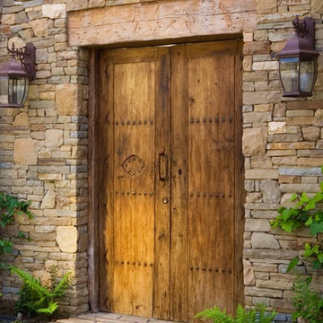 Beach house/Antique Mexican Doors