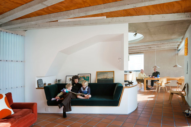 Contemporary Living Room by Mitchell Stout Dodd Architects