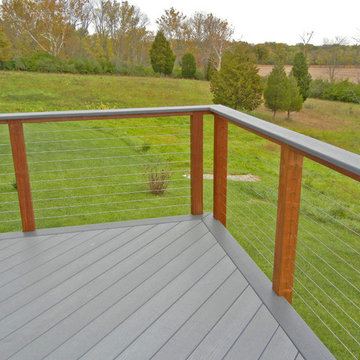 Ipe Cable Deck Railing