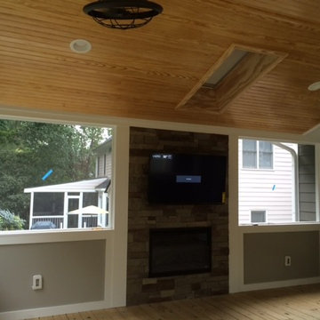 North Raleigh screen porch