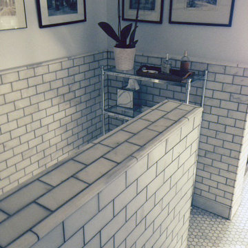 Project Subway&Hexagon Tile Bathroom - Pic 1