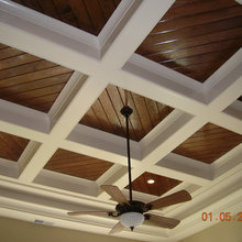 Coffered ceiling project.