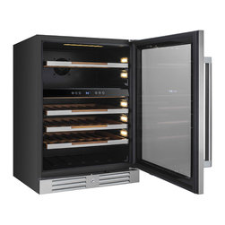 47 Bottle Single Zone Wine Cooler - Beer And Wine Refrigerators