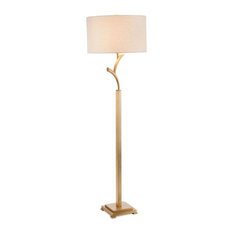 John Richard 69.5" The Grand Floor Lamp in Off-White