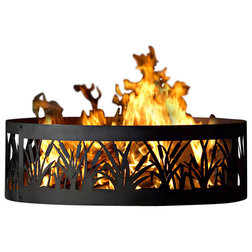 Contemporary Fire Pits by P&D Metal Works, Inc.