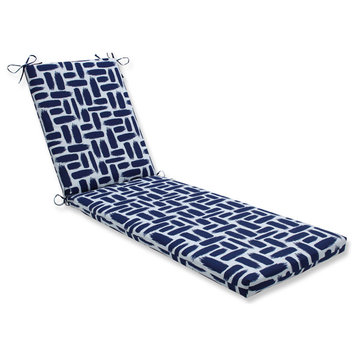 Outdoor/Indoor Baja Nautical Chaise Lounge Cushion 80x23x3