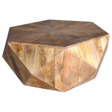 Thorin Solid Wood Coffee Table