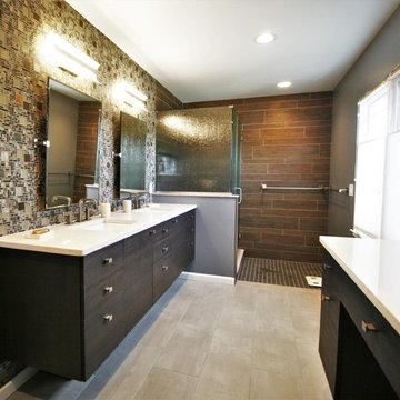 Master Suite remodel with jetted tub