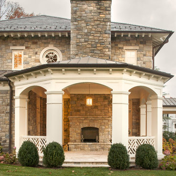 Stone Sophistication in Belle Haven, Greenwich, CT