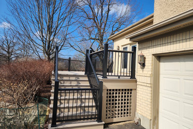 Example of a classic deck design in Chicago