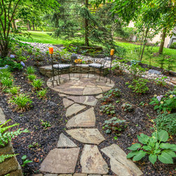Irregular Flagstone Steppers - Landscaping Stones And Pavers