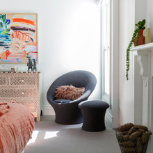 Spanish Apartment Main Bedroom Bedhead And Side tables