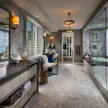 Toll Brothers used SLABlite to back light their vertical installations