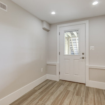 Basement remodeled with bedroom space and extra closet space in, Vienna