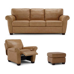 Sergio A121 Contemporary Sofa Set by Natuzzi Editions - Sofas