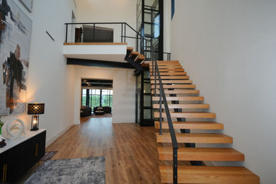 Example of a staircase design in Atlanta