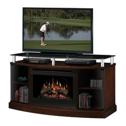 Dimplex Windham Media Electric Fireplace Console - Indoor Fireplaces