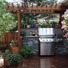 Deck and BBQ