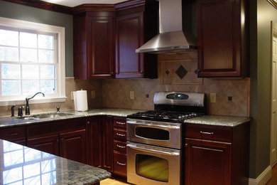 Kitchen - traditional kitchen idea in Other