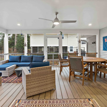 Lovely & Bright Vienna Master Suite & Screened Porch Addition