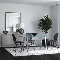 Cooper Server - Brushed Nickel