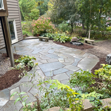 Stone Patio Custom Cut Bluestone