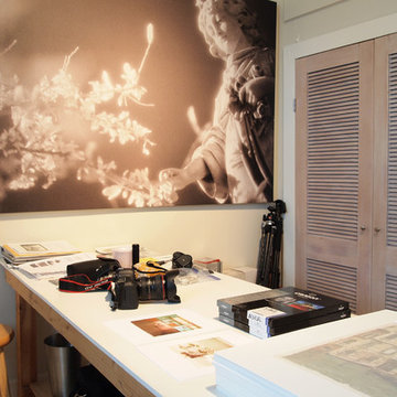 My Houzz: Southern Warmth Meets Dutch Minimalism in a Live-Work Cottage