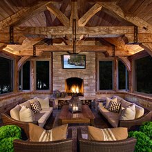 Built In Porch