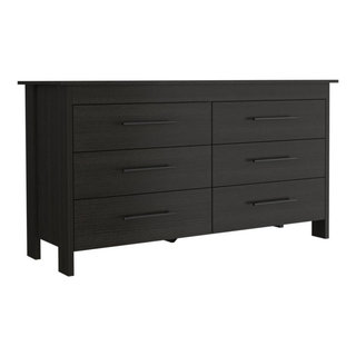 Home square 2pc dresser set with 1 2024 double dresser and 1 chest in truffle