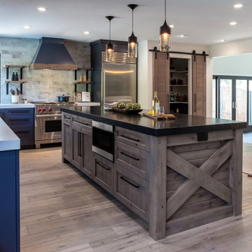 Modern-Industrial Kitchen