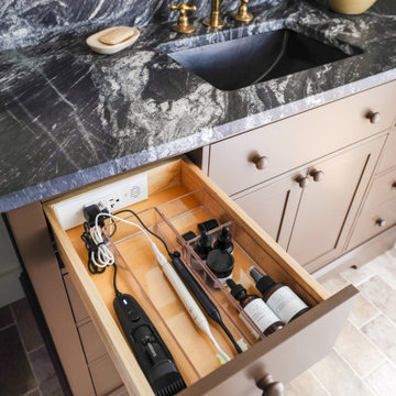 Bathroom Vanity In-Drawer Outlets