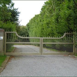Teak Spindle Entrance Gate - Outdoor Products