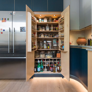 Birch Plywood Kitchen