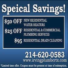 Plumbers Irving