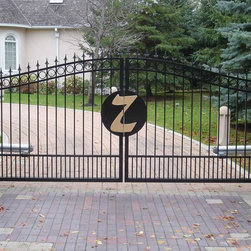 Ornamental Customized Security Gate - Home Fencing And Gates
