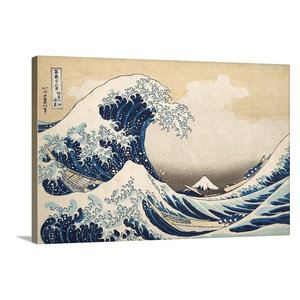 ArtWall Katsushika Hokusais The Fuji Seen from The Mishima Pass Removable Wall Art 16 x 24