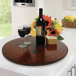 Epicureanist Bistro Lazy Susan - Serving Trays