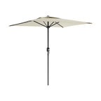 Corliving Square Patio Umbrella, Warm White