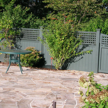 Garbage Enclosure & Premium 6' Northern White Cedar Fence & Gate