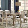 Hillsdale Ocala Wood Rectangle Dining Table With 6 Wood Chairs
