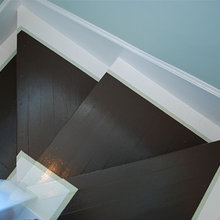 Painted stair runner