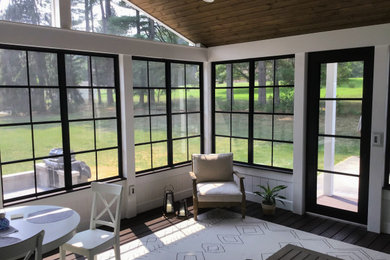 Inspiration for a contemporary home design remodel in Baltimore