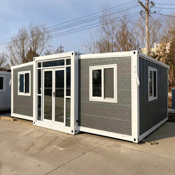 Luxury Prefab Space Capsule House - Off-Grid Modern ADU for Glamping
