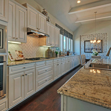 White Subway Tile on backsplash