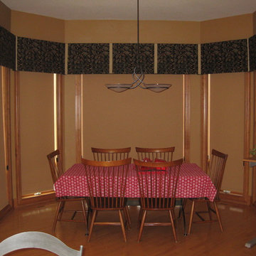 Dining Room Bay Window Treatments