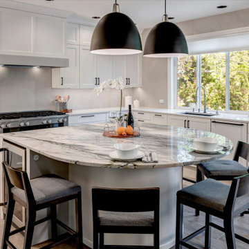 Kitchen, Family Room & Powder Room Remodel | Issaquah, WA