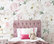 Peony Flower Mural Wall Art Wallpaper, Peel and Stick, Pink, 24"x96"