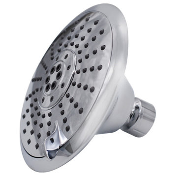 SH5601 5-Function Adjustable Spray Shower Head, Polished Chrome