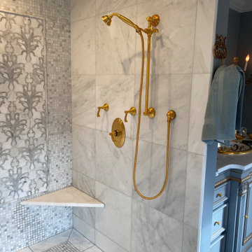 Luxurious Master Bath with Barrier free shower